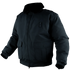 The Condor Guardian Duty Jacket | SALE is a black winter jacket with a front zipper, two large flap pockets, buttoned chest pocket, elastic cuffs, and high collar. Ideal for law enforcement use. Displayed on a mannequin.