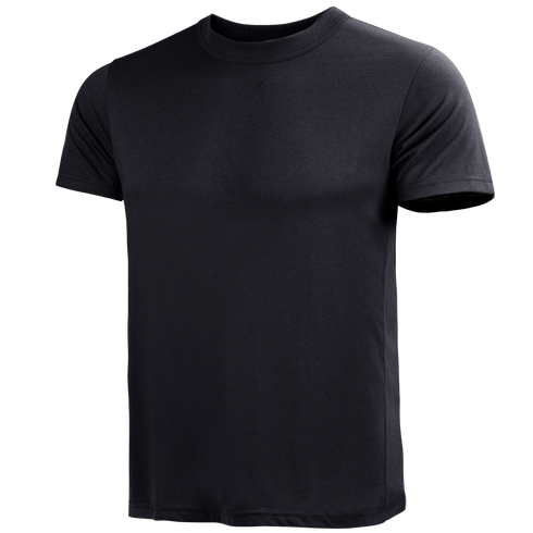 The Condor Military Tee (3 Pack), featuring plain black short sleeves and a crew neck, is perfect for First Responders or Law Enforcement professionals and is displayed on a white background.