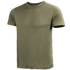 The Condor Military Tee (3 Pack) features plain olive green short-sleeve crew neck t-shirts, perfect for military or bushcraft enthusiasts, shown on a white background.