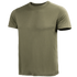 The Condor Military Tee (3 Pack) features plain olive green short-sleeve crew neck t-shirts, perfect for military or bushcraft enthusiasts, shown on a white background.