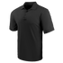 The Condor Short Sleeve Dri-Flex Tactical Polo in black features a collar and three buttons, shown on a plain white background.