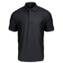 The Condor Short Sleeve Dri-Flex Tactical Polo is a black collared shirt with three buttons, shown on a white background.