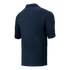 The Condor Short Sleeve Dri-Flex Tactical Polo is shown from the back in plain navy blue on a white background.