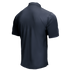 The Condor Short Sleeve Dri-Flex Tactical Polo is shown from the back in plain navy blue on a white background.