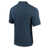 The Condor Short Sleeve Dri-Flex Tactical Polo is shown from the back in plain navy blue on a white background.