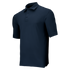 Condor Short Sleeve Dri-Flex Tactical Polo in navy blue features a collar and three-button placket, shown on a plain white background.