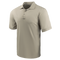 Condor Short Sleeve Dri-Flex Tactical Polo in tan, shown on a blank background, features a classic collar and three-button placket.