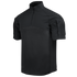The Condor Short Sleeve Combat Shirt Gen II in black features a quarter-zip collar, shoulder pockets, and Velcro sleeve patches. Its lightweight, moisture-wicking fabric keeps you comfortable in any situation.