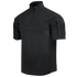 The Condor Short Sleeve Combat Shirt Gen II in black features a quarter-zip collar, shoulder pockets, and Velcro sleeve patches. Its lightweight, moisture-wicking fabric keeps you comfortable in any situation.