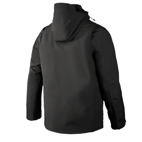 The Condor Aegis Waterproof Parka is displayed from the back in black, set against a plain white background.