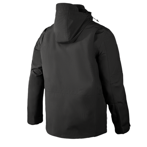 The Condor Aegis Waterproof Parka is displayed from the back in black, set against a plain white background.