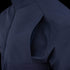 Close-up of the Condor Patrol Quarter Zip Softshell Gen II in navy, featuring a zipper and large side vent at the underarm—perfect for bushcraft enthusiasts who value comfort and mobility outdoors.