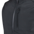 Close-up of the Condor Core Softshell Vest in black, featuring a vertical zippered chest pocket and main front zipper—designed for military use or as dependable EDC gear.