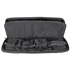 The Condor 36" Javelin Rifle Case | SALE is shown open, revealing organized compartments and gear stored inside its black tactical design with multiple pouches.