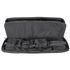 The Condor 36" Javelin Rifle Case | SALE is shown open, revealing organized compartments and gear stored inside its black tactical design with multiple pouches.