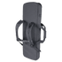 The Condor 36" Javelin Rifle Case, shown here in dark gray with padded construction and backpack straps, features a rectangular design and is photographed against a plain white background.