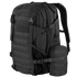 The Condor Orion Assault Backpack 50L is a black tactical pack with multiple compartments, MOLLE webbing, adjustable straps, and a small side pouch—ideal for EDC or shooting range trips.