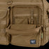 Close-up of the Condor Elite Metropolis Briefcase by Condor, featuring multiple zippered and Velcro pockets and MOLLE webbing—a rugged choice for tactical, military, or law enforcement use.