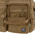Close-up of the Condor Elite Metropolis Briefcase by Condor, featuring multiple zippered and Velcro pockets and MOLLE webbing—a rugged choice for tactical, military, or law enforcement use.