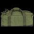 The Condor Centurion Duffle Bag 46L is a tactical green bag featuring multiple zippered compartments, dual handles, and an adjustable shoulder strap, shown against a white background.