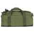 The Condor Centurion Duffle Bag 46L is a tactical green bag featuring multiple zippered compartments, dual handles, and an adjustable shoulder strap, shown against a white background.