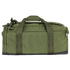 The Condor Centurion Duffle Bag 46L is a tactical green bag featuring multiple zippered compartments, dual handles, and an adjustable shoulder strap, shown against a white background.