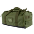 The Condor Centurion Duffle Bag 46L in Olive Drab features multiple compartments, zippers, handles, and adjustable shoulder straps, shown against a white background.