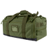 The Condor Centurion Duffle Bag 46L in Olive Drab features multiple compartments, zippers, handles, and adjustable shoulder straps, shown against a white background.