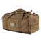The Condor Centurion Duffle Bag 46L is a tan tactical bag with multiple zippered compartments, carrying handles, and adjustable shoulder straps—ideal for first responders or law enforcement—shown on a white background.