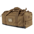 The Condor Centurion Duffle Bag 46L is a tan tactical bag with multiple zippered compartments, carrying handles, and adjustable shoulder straps—ideal for first responders or law enforcement—shown on a white background.