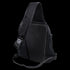 The Condor Elite Sector Sling Bag 18L by Condor is a black tactical backpack featuring a single adjustable shoulder strap, mesh back panel, and is shown from the back.