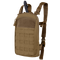 The Condor LCS Tidepool Hydration Carrier is a tan tactical backpack with front MOLLE webbing, adjustable shoulder straps, and a zippered main compartment—ideal for military use or trips to the shooting range.