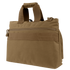 The Condor Aviator Bag 15L is a brown fabric briefcase with dual handles, a front zip pocket, and reinforced straps, featuring a tactical design for enhanced durability and reliability.