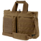 The Condor Aviator Bag 15L is a brown tactical briefcase with MOLLE webbing, Velcro patches, two top handles, a shoulder strap, and a side metal hook—perfect for professionals who need reliable gear on the go.