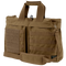 The Condor Aviator Bag 15L is a brown tactical briefcase with MOLLE webbing, Velcro patches, two top handles, a shoulder strap, and a side metal hook—perfect for professionals who need reliable gear on the go.