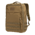 The Condor Prime Pack 21L is a tan tactical backpack with a top handle, front pocket, MOLLE webbing, and padded shoulder straps—ideal for carrying gear for military personnel and first responders.
