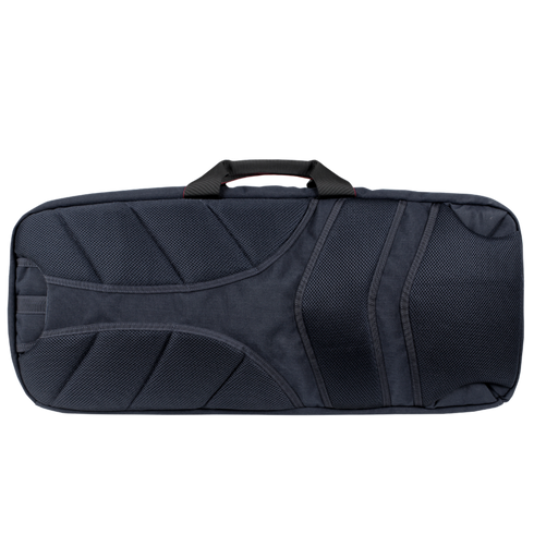 The Condor 27" Dispatch Take Down Case is a black soft-shell bag with padded accents and a top handle, displayed lying flat on a white background.
