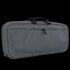 The Condor 27 Dispatch Take Down Case is a gray, rectangular case featuring a zippered front pocket and two black top handles—perfect for shooting range sessions or first responders.