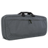 The Condor 27 Dispatch Take Down Case is a gray, rectangular case featuring a zippered front pocket and two black top handles—perfect for shooting range sessions or first responders.