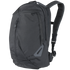 The Condor Elite Fail Safe Urban Backpack Gen II 18L by Condor features a black, minimalist design with padded shoulder straps and side zipper pocket—perfect for military or bushcraft use—displayed on a transparent background.