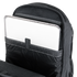 A silver laptop partially inserted into a padded compartment inside a Condor Elite Fail Safe Urban Backpack Gen II 18L by Condor, designed for first responder essentials.