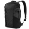 The Condor Aero Roll-Top Backpack 25L is a black pack featuring a top handle, zippered front and side pockets, and padded shoulder straps—perfect for law enforcement or first responders.