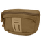 The Condor Draw Down Waist Pack Gen III is a tan tactical zippered pouch with a front pocket and decorative slits, crafted from durable fabric—perfect for first responders or daily use.