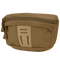 The Condor Draw Down Waist Pack Gen III is a tan tactical zippered pouch with a front pocket and decorative slits, crafted from durable fabric—perfect for first responders or daily use.