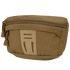 The Condor Draw Down Waist Pack Gen III is a tan tactical zippered pouch with a front pocket and decorative slits, crafted from durable fabric—perfect for first responders or daily use.