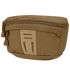 The Condor Draw Down Waist Pack Gen III is a tan tactical zippered pouch with a front pocket and decorative slits, crafted from durable fabric—perfect for first responders or daily use.