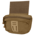 The Condor Draw Down Waist Pack Gen III is a tan tactical pouch with a zippered main compartment, front pocket, and Velcro back panel—ideal for first responders and law enforcement professionals.