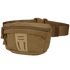 The Condor Draw Down Waist Pack Gen III features a tan color, front zipper pocket, adjustable strap, and minimalist design—perfect for first responders and law enforcement professionals.