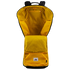 The Condor Nomad Backpack 25L in yellow is shown open, displaying interior compartments, a zippered pocket, and a fabric logo patch—perfect for everyday carry or first responder gear.