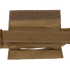 A close-up of the Condor Slim Battle Belt in tan fabric with Velcro and webbing—designed for tactical use, perfect for carrying gear at the shooting range or aiding first responders in the field.